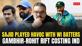 Sajid played havoc with WI batters, Alick outstanding, Gambhir-Rohit rift costing Ind, BCCI silent?