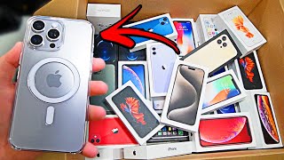 FOUND WORKING IPHONE 15 PRO MAX!! APPLE STORE DUMPSTER DIVING JACKPOT!! OMG!! NATURAL TITANIUM!!