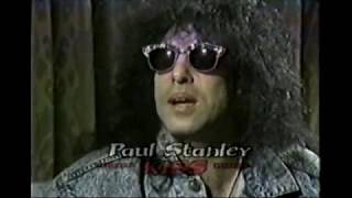 Paul and Gene of KISS talk to MuchMusic 1988