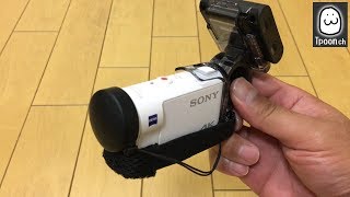 【簡単アレンジ‼︎】SONY FDR-X3000Rと自作風切り音対策の紹介