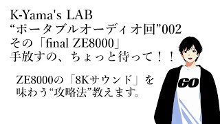 【8Kサウンド攻略法】その「final ZE8000」手放すのはちょっと待って！！