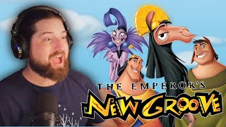 *THE EMPEROR'S NEW GROOVE* is the most insane and hilarious movie! | First Time Watching Reaction