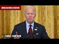 LIVE: Biden addresses the nation after Trump wins the 2024 election | NBC News