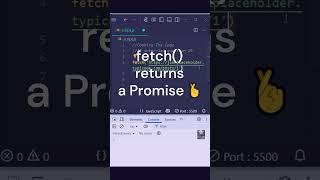 Call an API in Javascript 📞💻 #coding #programming #webdevelopment #frontendinterview #fetch #code