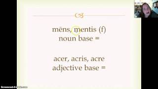 Ch. 16: 3rd Declension Adjectives