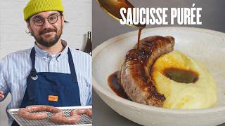 Faire une saucisse purée maison comme au restaurant  🔥