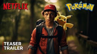 Pokemon- Live Action Movie (2024) - TEASER TRAILER  |  Tom Holland & Netflix (4K) | Pokemon Movie.