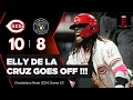 Elly De La Cruz Goes OFF in Cincinnati Reds BIG win over Milwaukee Brewers | CBox Reds | Game 10