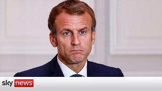 Channel deaths: Macron claims French forces are 'mobilised day \u0026 night'