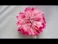 Pink Tulle Tissue Paper Flower Shabby Chic EASY