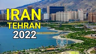 IRAN TEHRAN, Walking in the most beautiful artificial lake in the world in Tehran 2022