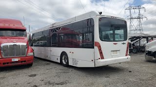 RETIRED VANHOOL TRANSIT BUS FOR AUCTION ( KRAPFTS ) PENNSYLVANIA TAKE A LOOK AT