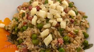 Risotto Prosciutto e Piselli