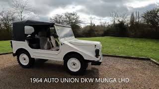 1964 AUTO UNION DKW MUNGA LHD