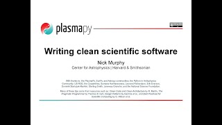 IDEAS-ECP Webinar: Writing Clean Scientific Software
