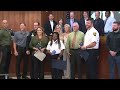 Broward County commissioners honor 911 dispatchers for poised responses to emergencies