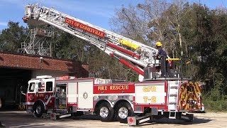 Gainesville Fire Rescue Dedicates New Fire Trucks
