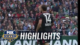 Brandt curls in a beauty for Bayer Leverkusen - 2015–16 Bundesliga Highlights | FOX SOCCER