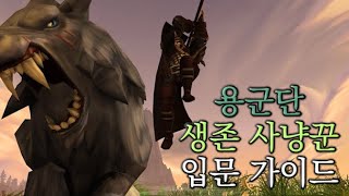 [용군단] 10.0.5 생존 사냥꾼 입문 가이드(Survival Hunter DPS Guide) 공략이 단 하나도 없었던 유일한 직업😂