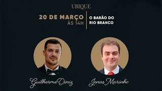 Aula sobre o Barão do Rio Branco com o professor Guilherme Diniz e o diplomata Jonas Marinho