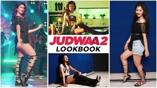 Jacqueline Fernandez & Taapsee Pannu's Judwaa 2 Inspired Lookbook Bollywood Lookbook 2017