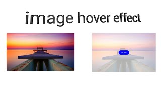 How to Create Image Hover Effect with CSS | html | VSCode