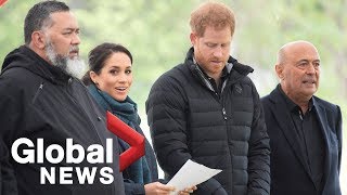 Prince Harry: 'From myself, my wife, and our little bump, we are so grateful to be here'