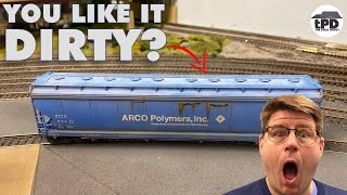 How to Weather an HO Scale Freight Car - ARCO Covered Hopper