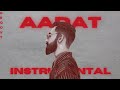 AADAT - TALHA YUNUS | [BEAT - INSTRUMENTAL] | LO-FI VISUALIZER