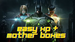 How I Quickly Level Up My Injustice 2 Characters & Get Lots Of Mother Boxes!