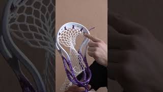 Tutorial: How to string the topstring of a lacrosse head with The String Shark