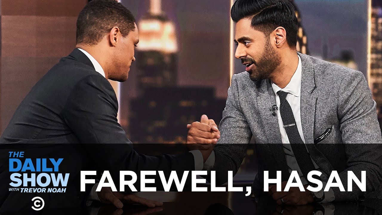 Hasan Minhaj Says Goodbye To The Daily Show | The Daily Show - YouTube