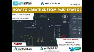 Acad Systems How to create Custom P&ID symbol