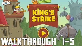 King Under Fire! King's Strike Poki Walkthrough, Levels 1 - 5