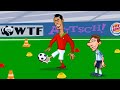 WAPBOM COM Just Cartoons Ronaldo vs Messi Freekick