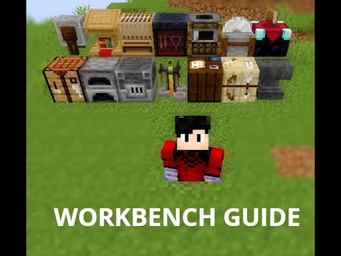 Minecraft Ultimate Every Workbench Guide Minecraft Workbench Tutorial