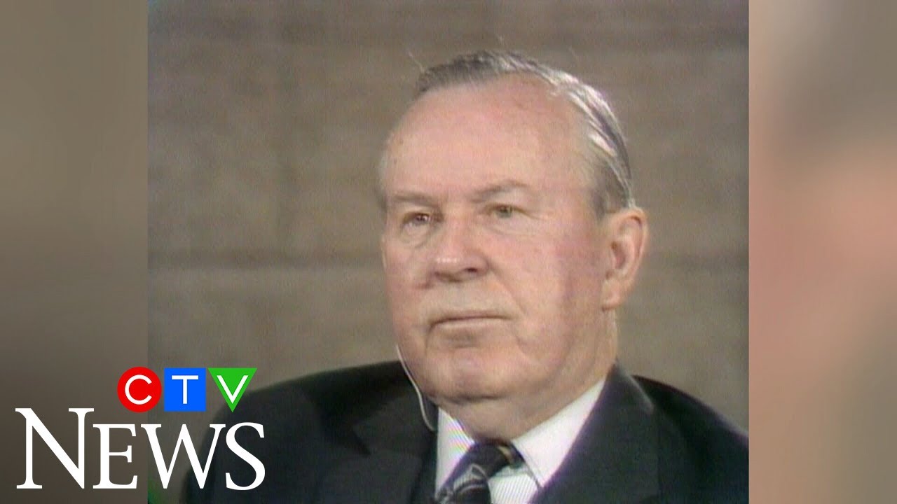 CTV News Archive: 1968 Interview With Prime Minister Lester B. Pearson ...