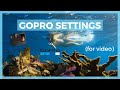 My favorite GoPro settings for underwater video! | #GoProUnderwater Tips