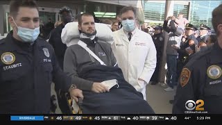 Suffolk County Police Officer Leaves Hospital 1 Month After Being Hit By Alleged Drunk Driver