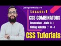 CSS Combinator Selectors - Adjacent Sibling - Lesson 8