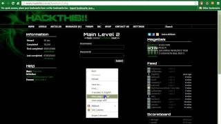 Main Level 2 - WWW.HACKTHIS.CO.UK - TUTORIAL
