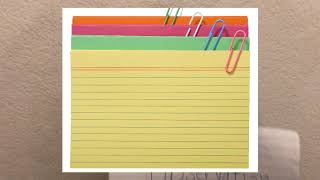 Studying Using Two Column Notes or Flashcards