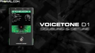 TC Electronic VoiceTone T1, C1, D1, R1, X1, E1 and H1