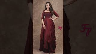 long gown south indian actress | Trisha | keerthy suresh | Catherine Teresa | superb collection