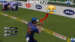 Sarr Pe Lagi? 🤣 - Wait For The End 😆 - Cricket 22 #Shorts - RahulRKGamer