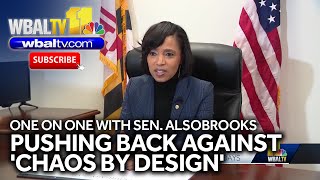 Trump target of Sen. Alsobrooks' pushback