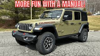 2025 Jeep Wrangler Rubicon - 6 Speed Manual!