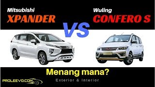 Mitsubishi Xpander VS Wuling Confero S, Exterior \u0026 Interior. | REKAM #2