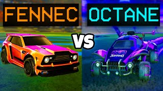 FENNEC VS OCTANE en CADA RANGO de ROCKET LEAGUE