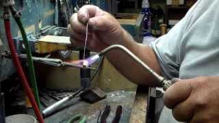 Making a heavy Silver ring Part 1